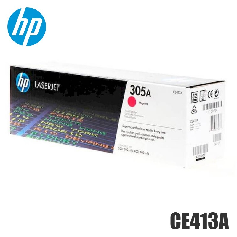 Tóner HP 305A magenta CE413A original