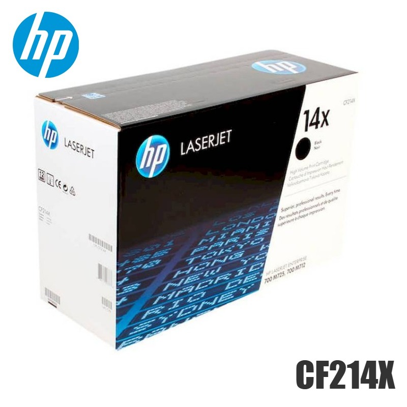Tóner HP 14X original CF214X alto rendimiento