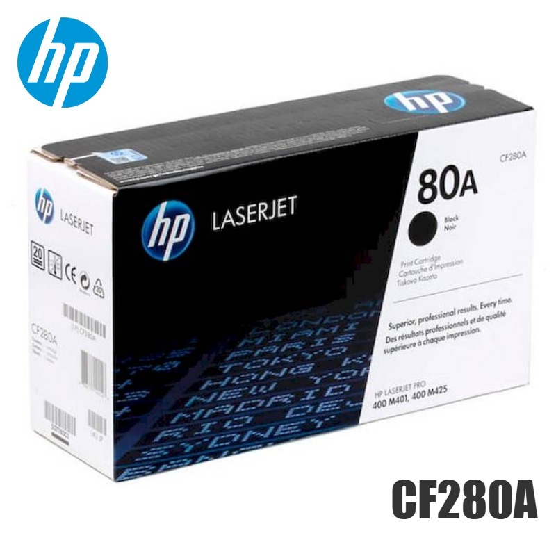 Tóner HP 80A negro CF280A original