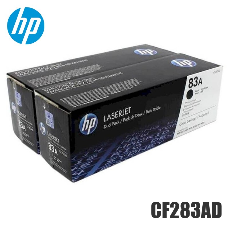 Tóner HP 83A dual pack CF283AD original