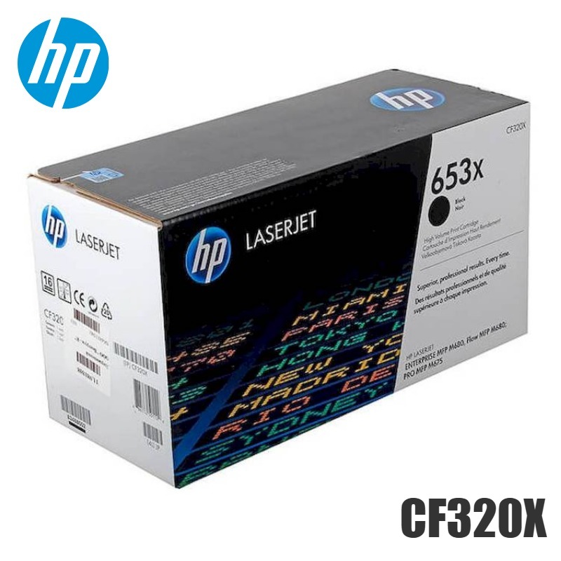 Tóner HP 653X original CF320X alto rendimiento