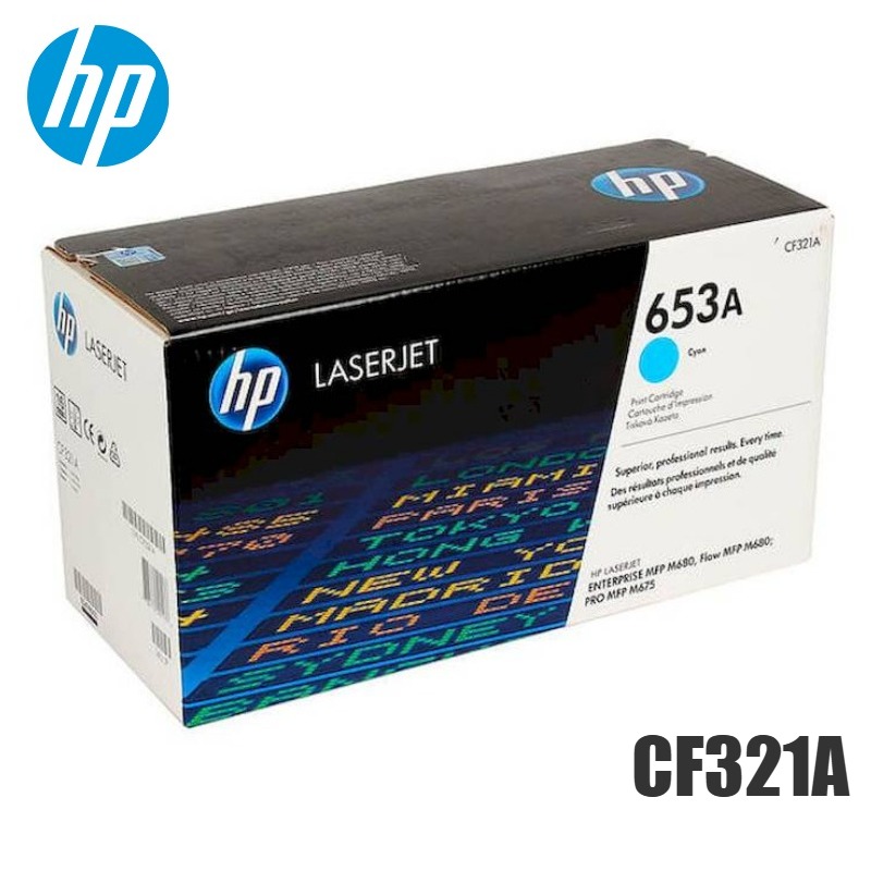 Tóner HP 653A cyan CF321A original
