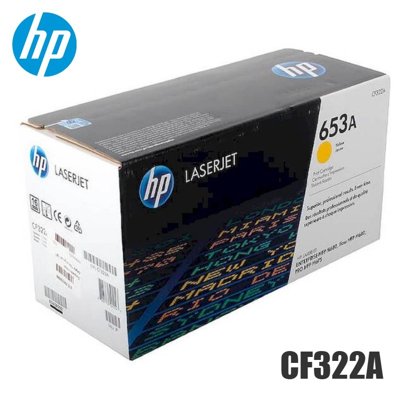 Tóner HP 653A yellow CF322A original