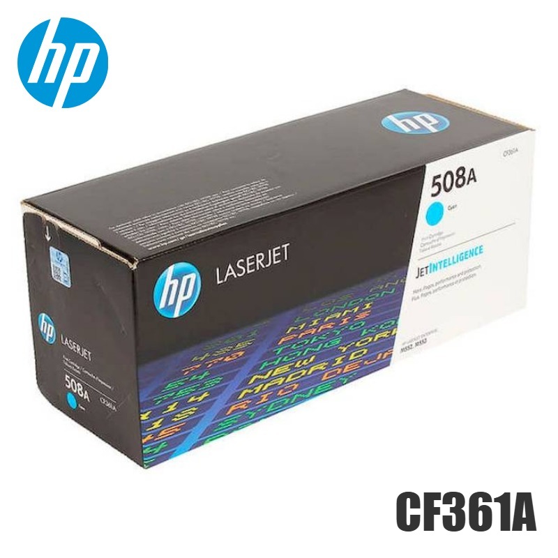 Tóner HP 508A cyan CF361A original