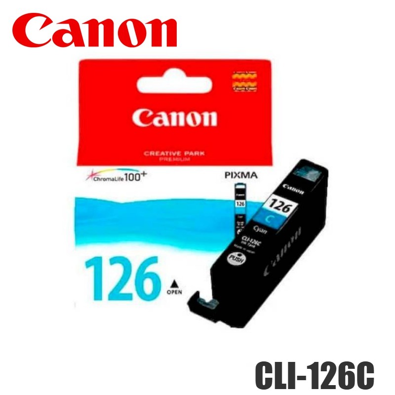 Cartucho de Tinta Canon CLI-126C Cian