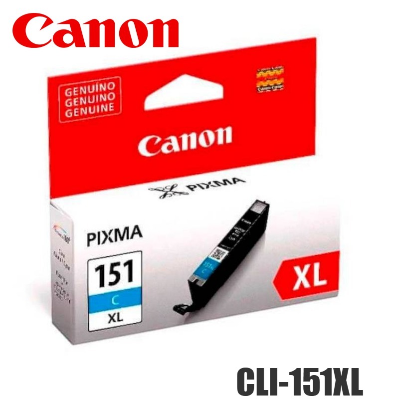 Cartucho de Tinta Canon CLI-151XL alta capacidad Cian