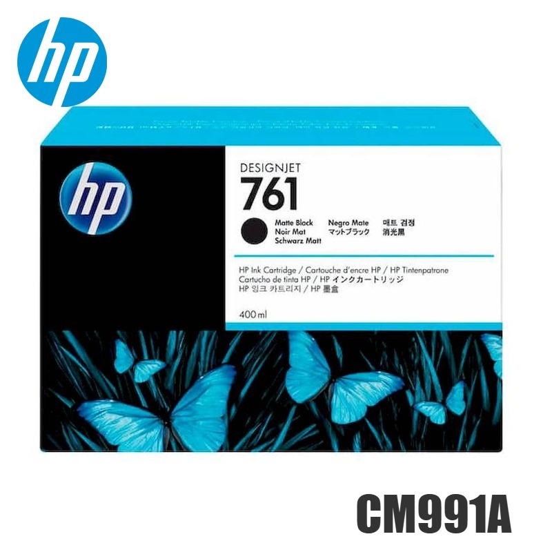 Tinta HP 761 original CM991A Matte Black