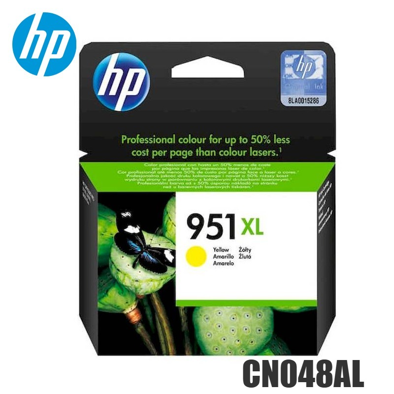 Tinta HP 951XL original CN048AL Yellow