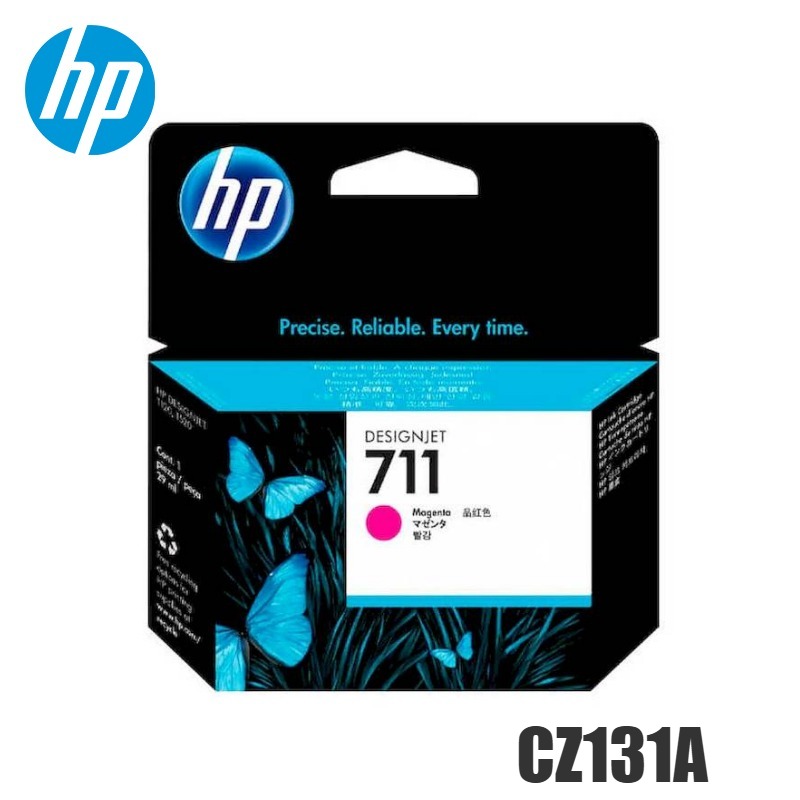 Tinta HP 711 original CZ131A Magenta Dgj