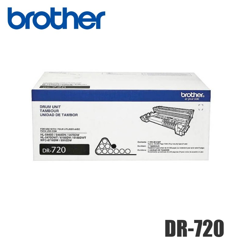 Tambor Brother DR-720 original Negro