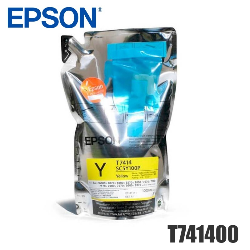 Bolsa de Tinta Epson T741400 Yellow original
