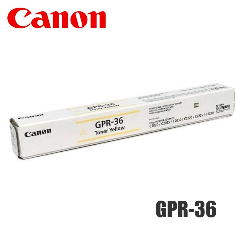 Tóner Canon GPR-36 original Yellow
