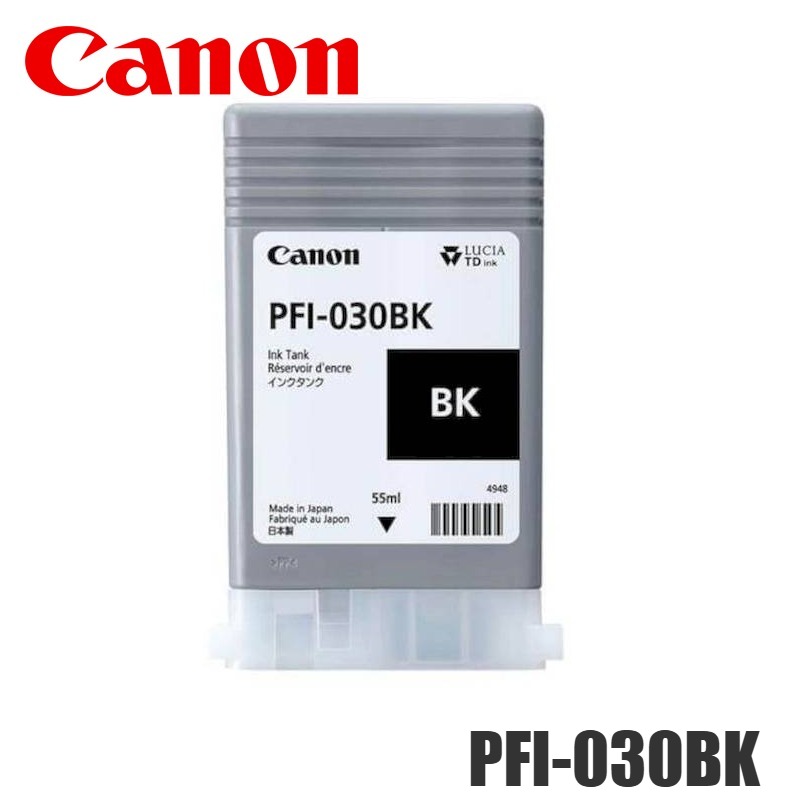 Cartucho de Tinta Canon PFI-030 BK Black