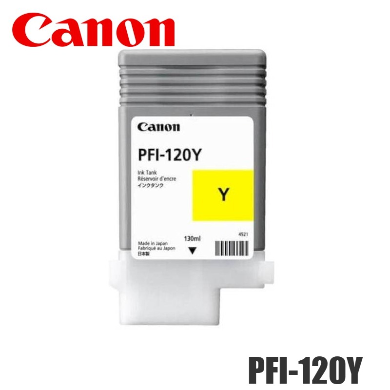 Tanque de Tinta Canon PFI-120Y Yellow