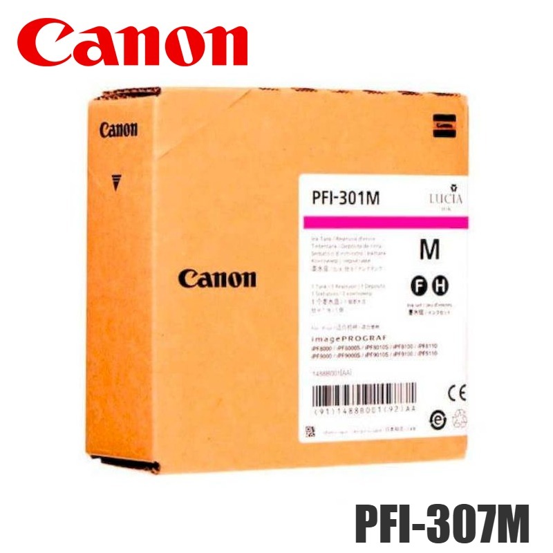 Cartucho de Tinta Canon PFI-307M Magenta