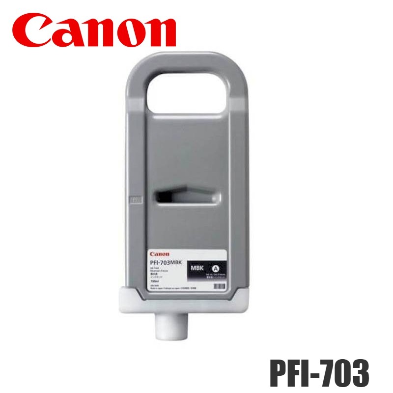 Cartucho de Tinta Canon PFI-703 MBK Matte Black