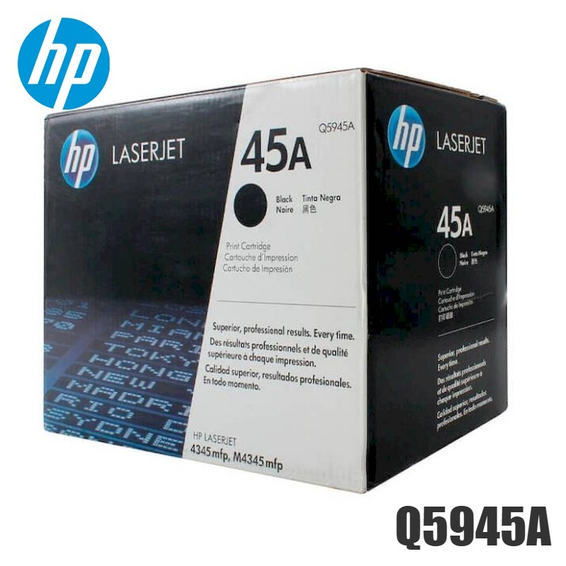 Tóner HP 45A negro Q5945A original