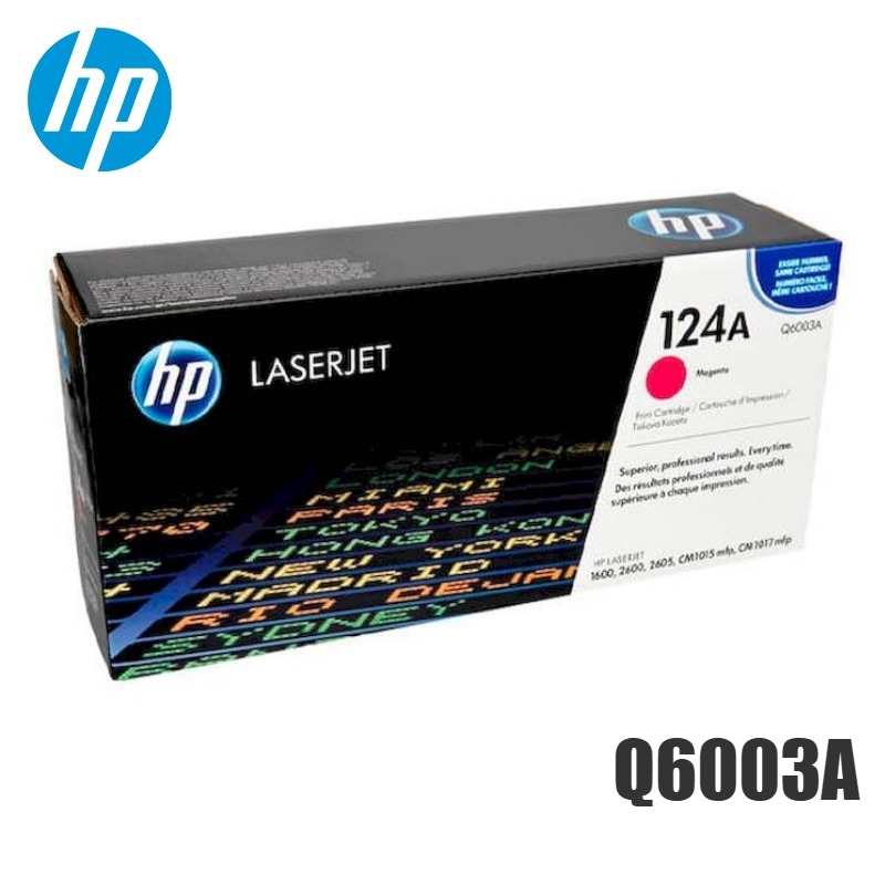 Tóner HP 124A magenta Q6003A original