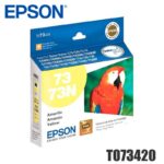 Tinta Epson T073420 original T0734 Yellow