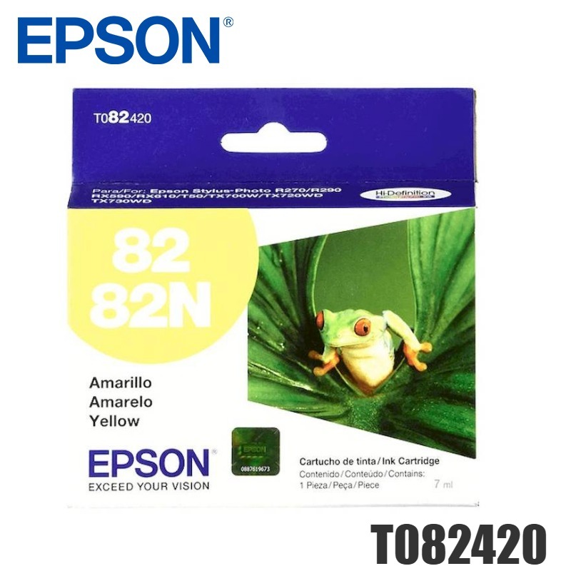 Tinta Epson T082420 original T0824 Yellow