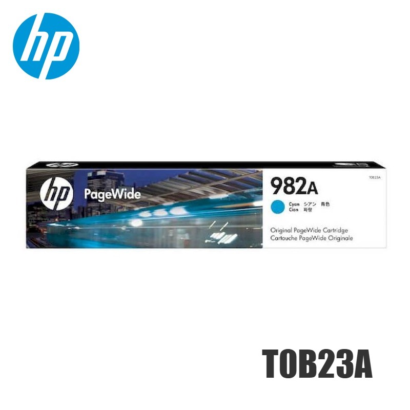 Tinta HP 982A original T0B23A Cyan