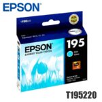 Tinta Epson T195220 original T1952 Cian