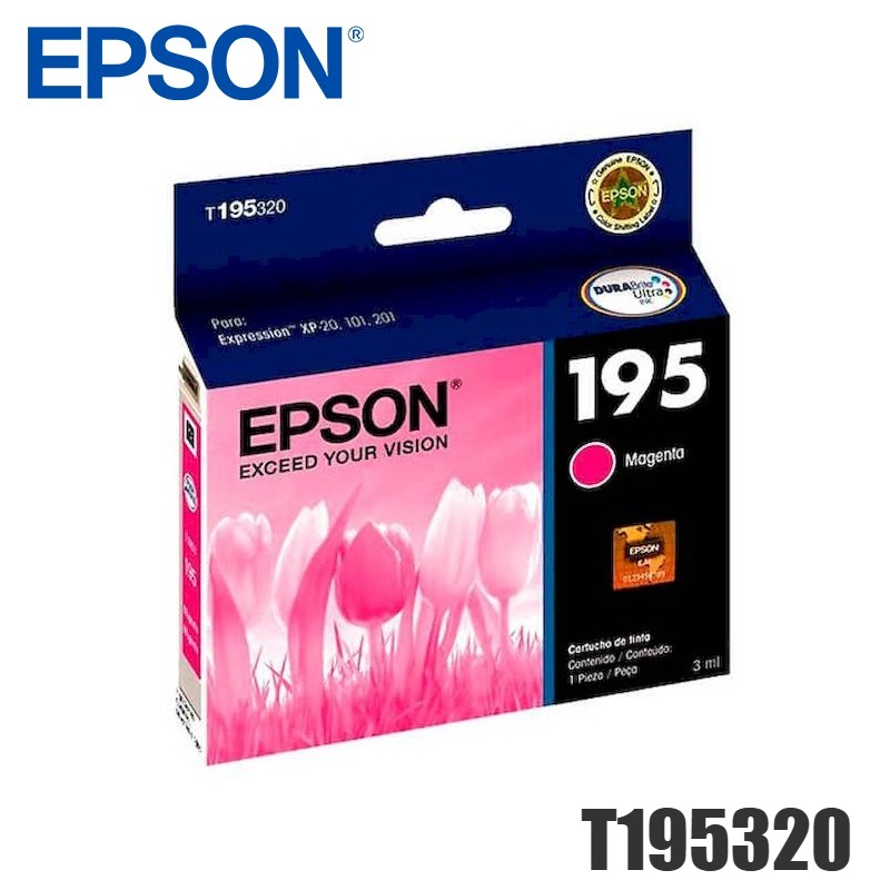 Tinta Epson T195320 original T1953 Magenta