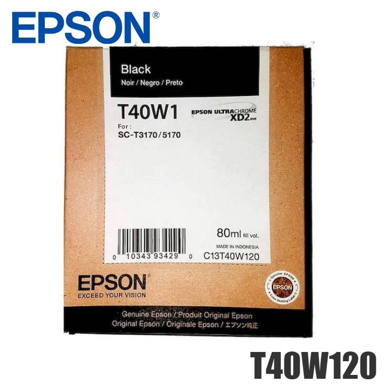 Tinta Epson T40W120 original T40W Black Alta Capacidad