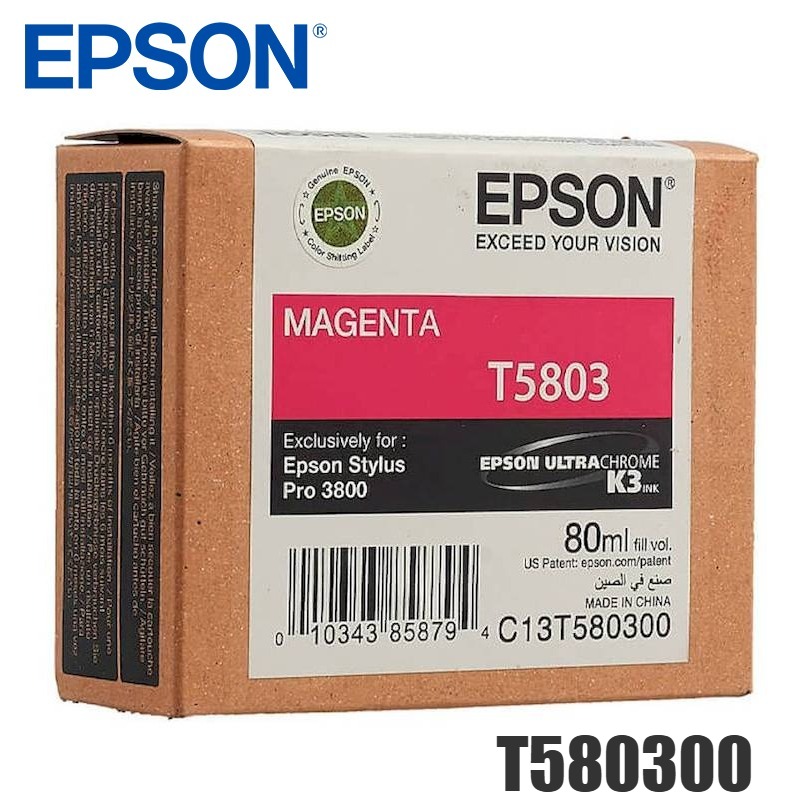Cartucho de tinta Epson T580300 Magenta
