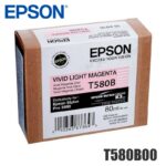 Tinta Epson T580B00 original T580B Vivid Light Magenta Sp