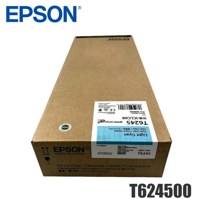 Tinta Epson T624500 original T6245 Light Cyan Ultrachrome