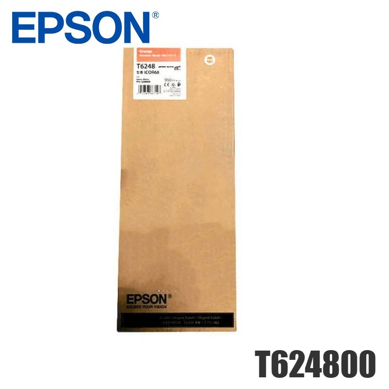 Tinta Epson T624800 original T6248 Orange Ultrachrome