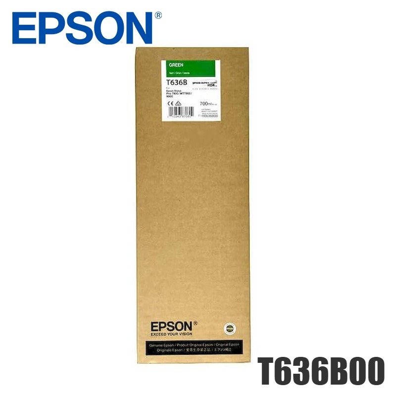Tinta Epson T636B00 original T636B Green