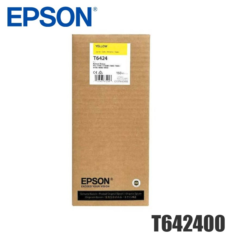 Tinta Epson T642400 original T6424 Yellow