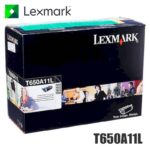 Tóner Lexmark T650A11L original Negro
