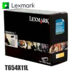 Tóner Lexmark T654X11L original Negro