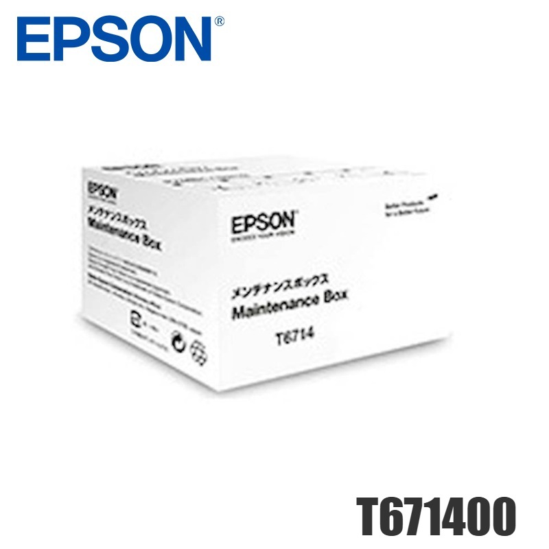 Caja de mantenimiento Epson T671400 Monocromatico