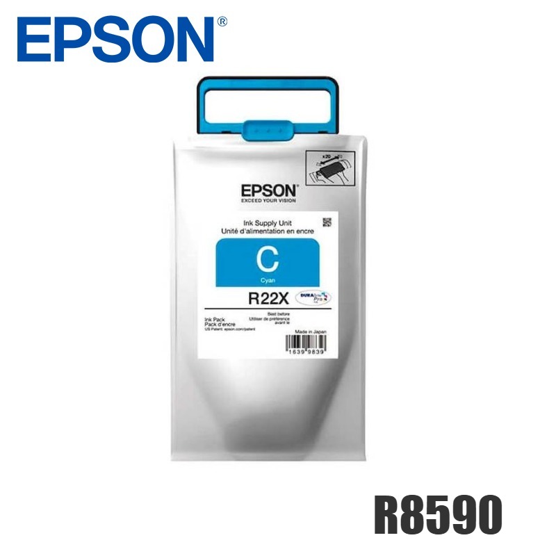 Tinta Epson R22X cyan para R8590 original
