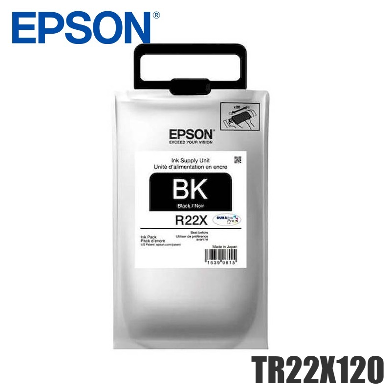 Tinta Epson R22X original para TR22X120 negro