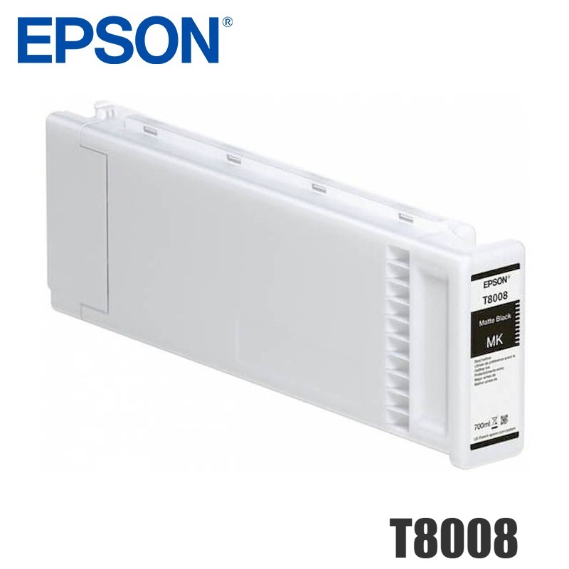 Tinta Epson T8008 UltraChrome T800800 Negro Mate