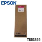 Tinta Epson T8043 original T804300 Magenta Vivo