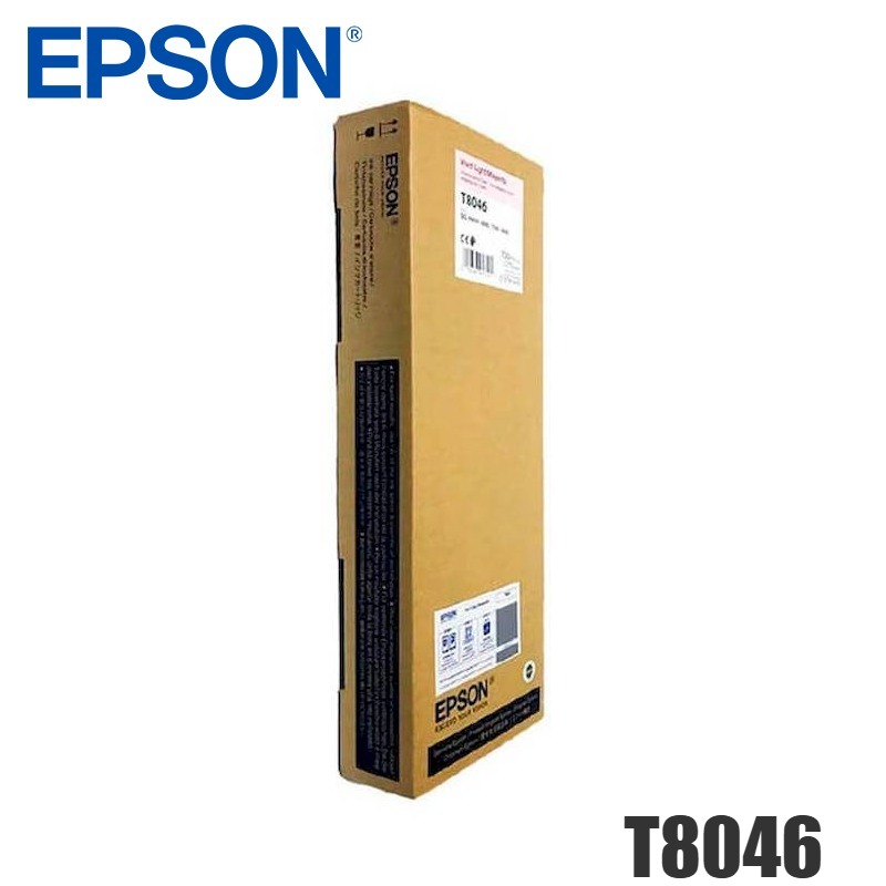 Tinta Epson T8046 original T804600 Magenta Claro Vivo