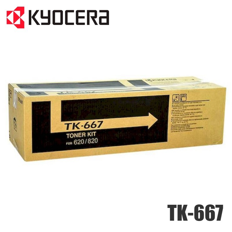 Tóner Kyocera TK-667 original Negro