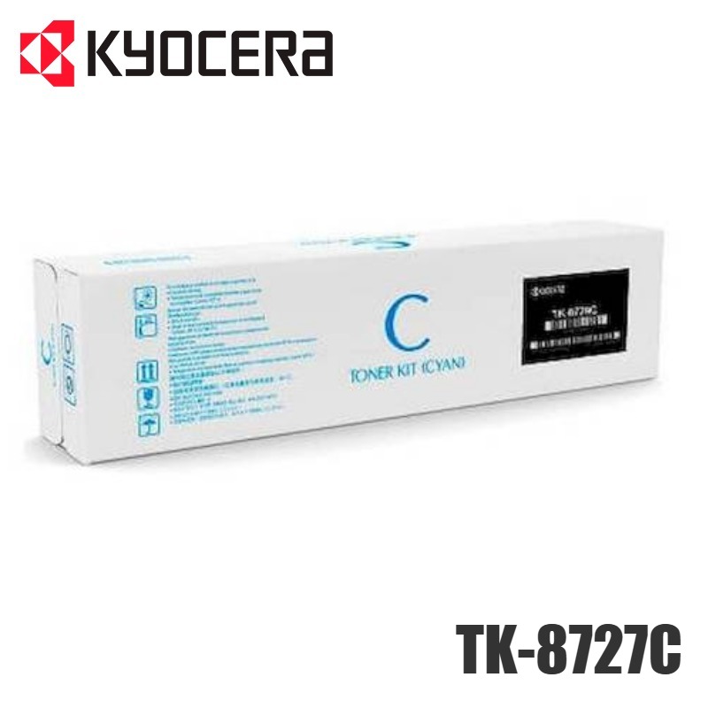 Tóner Kyocera TK-8727C original Cyan