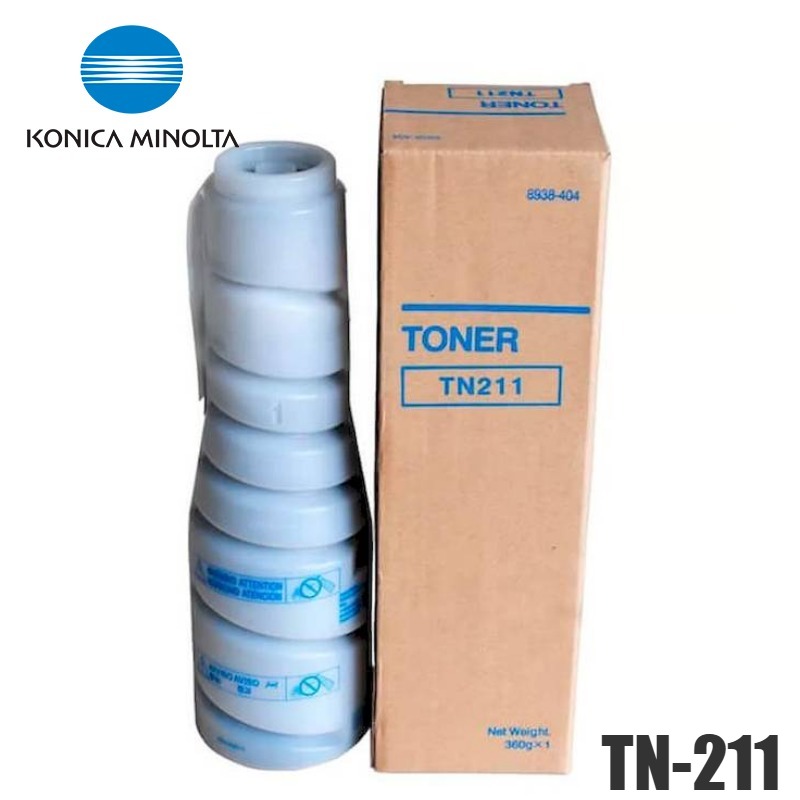 Tóner Konica Minolta TN-211 original Negro