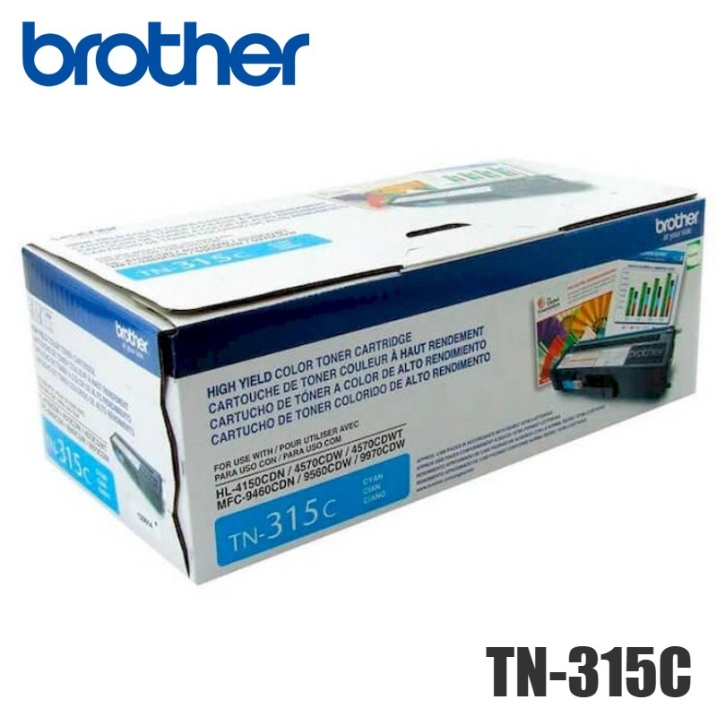 Tóner Brother TN-315C original Cyan