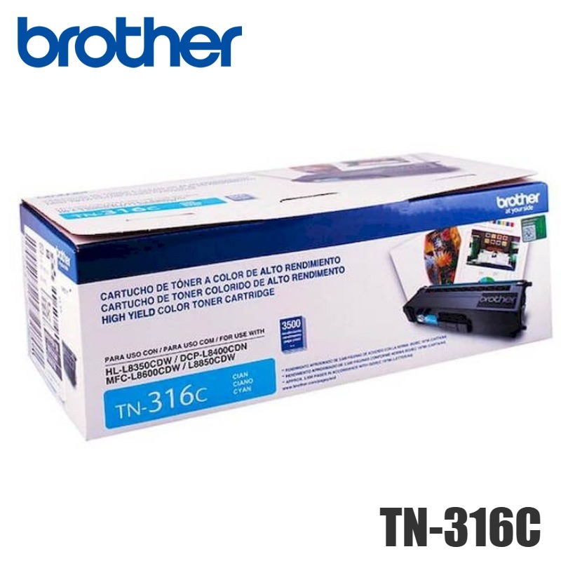Tóner Brother TN-316C original Cyan