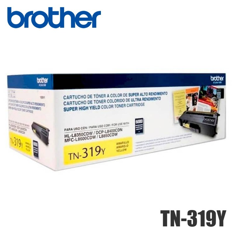 Tóner Brother TN-319Y original Yellow