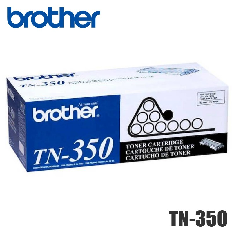 Tóner Brother TN-350 original Negro