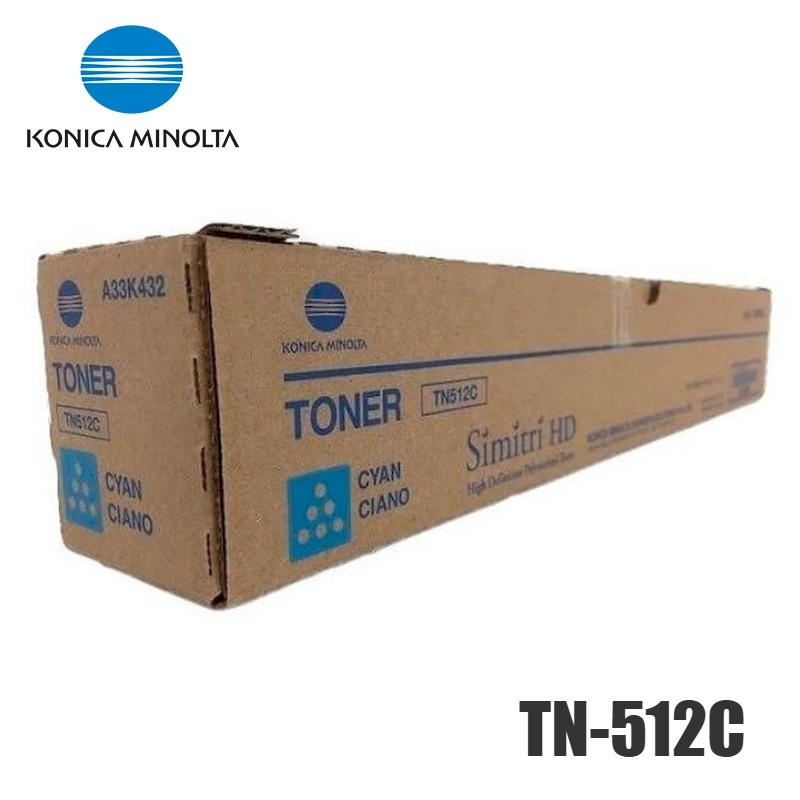 Tóner Konica Minolta TN-512C original Cyan